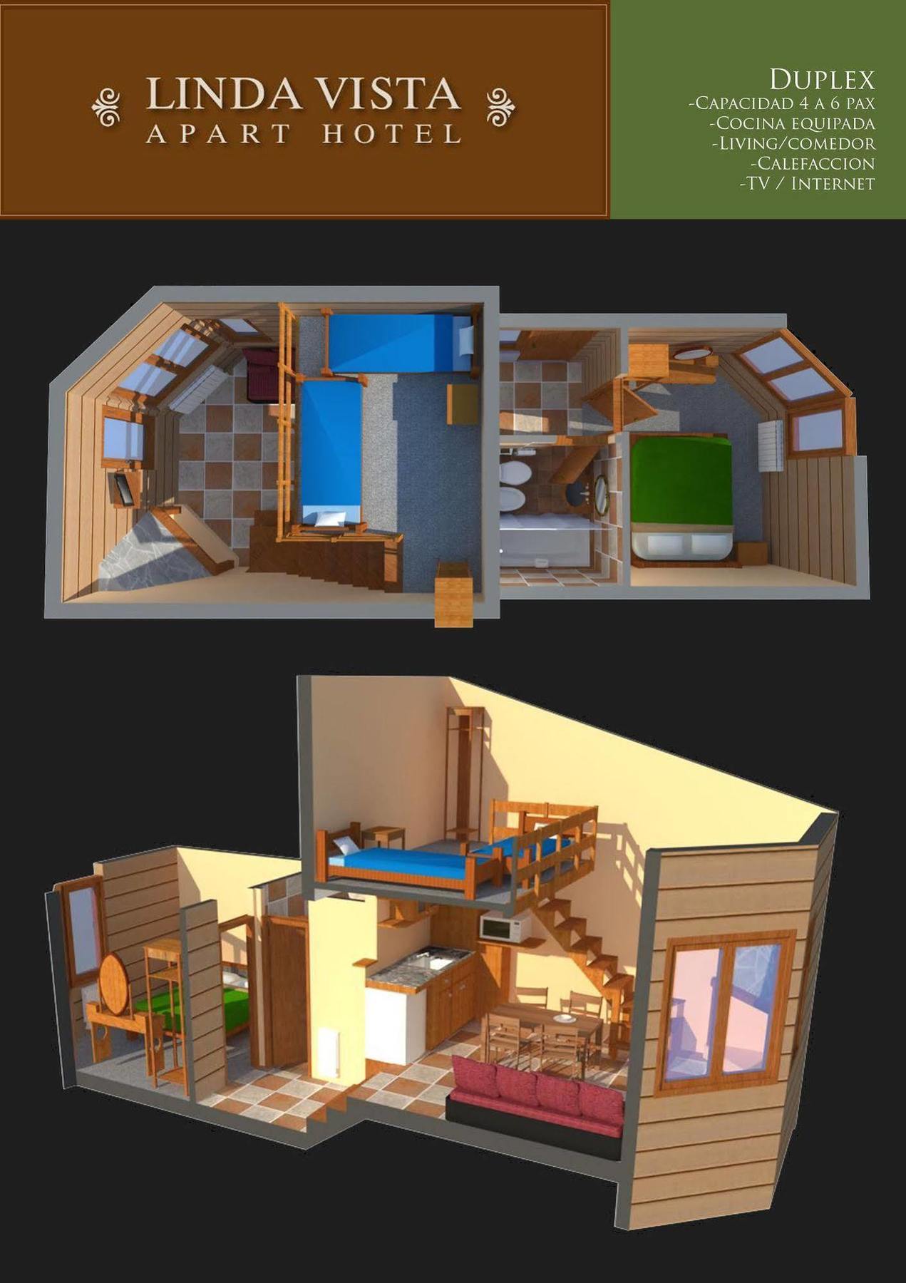 Linda Vista Apart Hotel เอลกาลาฟาเต ภายนอก รูปภาพ